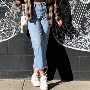 Light wash Zara jeans